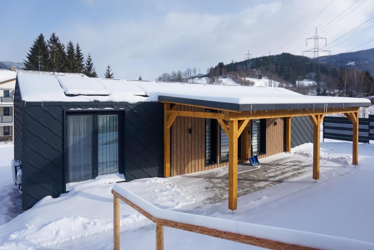 שפיטל אם זמרינג Chalet Stuhleckblick-Ferienhaus Direkt An Der Piste Und Mit Eigener Sauna מראה חיצוני תמונה