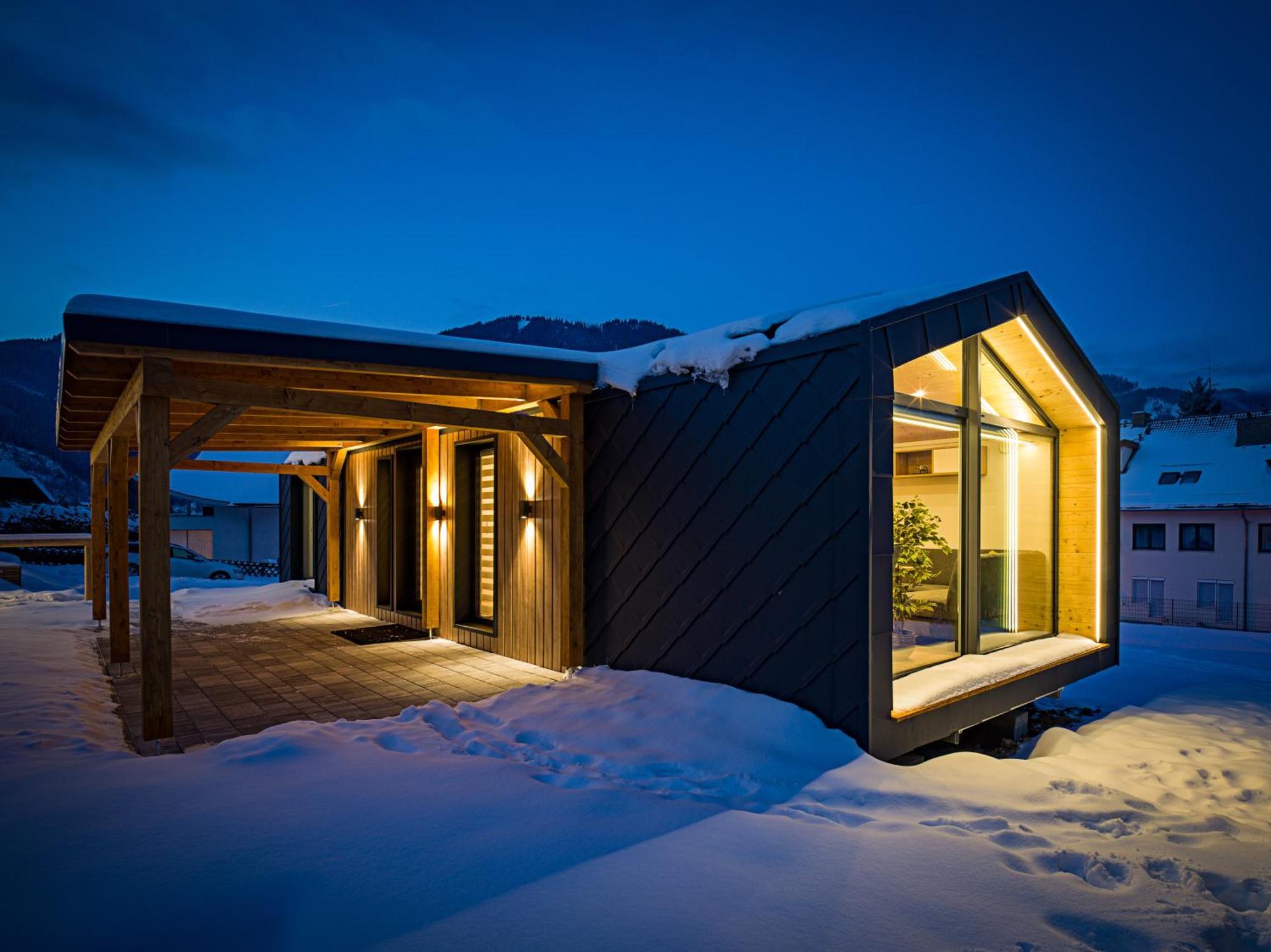 שפיטל אם זמרינג Chalet Stuhleckblick-Ferienhaus Direkt An Der Piste Und Mit Eigener Sauna מראה חיצוני תמונה