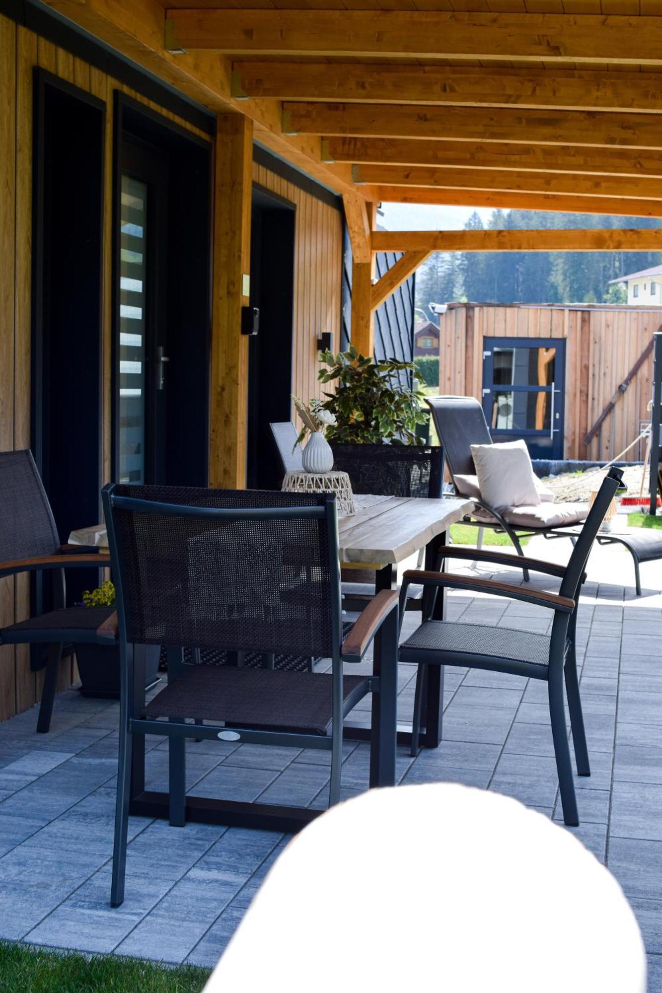 שפיטל אם זמרינג Chalet Stuhleckblick-Ferienhaus Direkt An Der Piste Und Mit Eigener Sauna מראה חיצוני תמונה