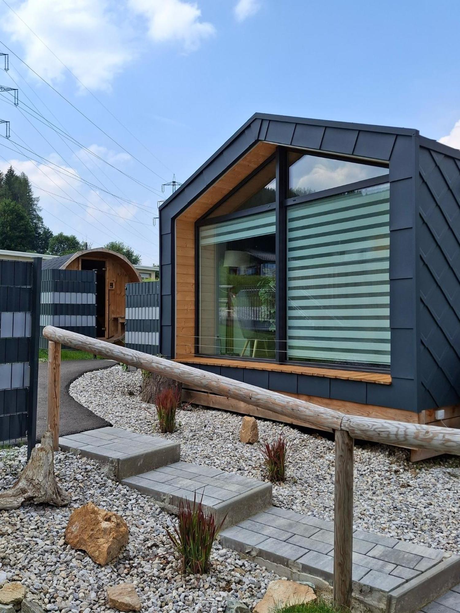 שפיטל אם זמרינג Chalet Stuhleckblick-Ferienhaus Direkt An Der Piste Und Mit Eigener Sauna מראה חיצוני תמונה